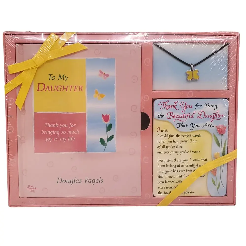 Blue Mountain Arts To My Daughter Douglas Pagels Gift Set for Daughter
